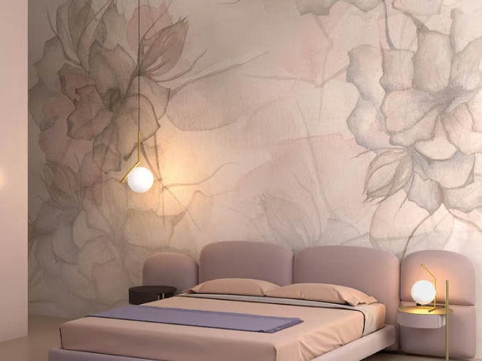 PEONIA - Digital wallcovering _ Zambaiti Contract